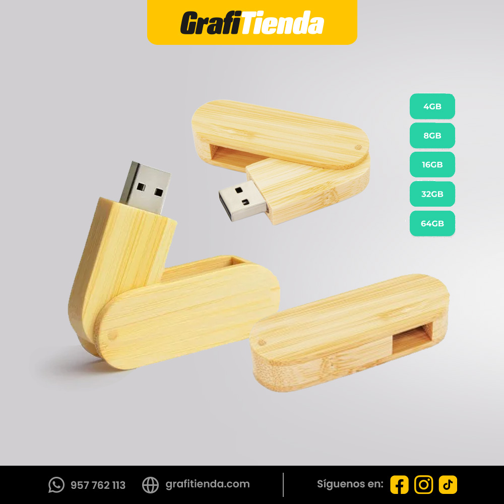 USB de bamboo 2
