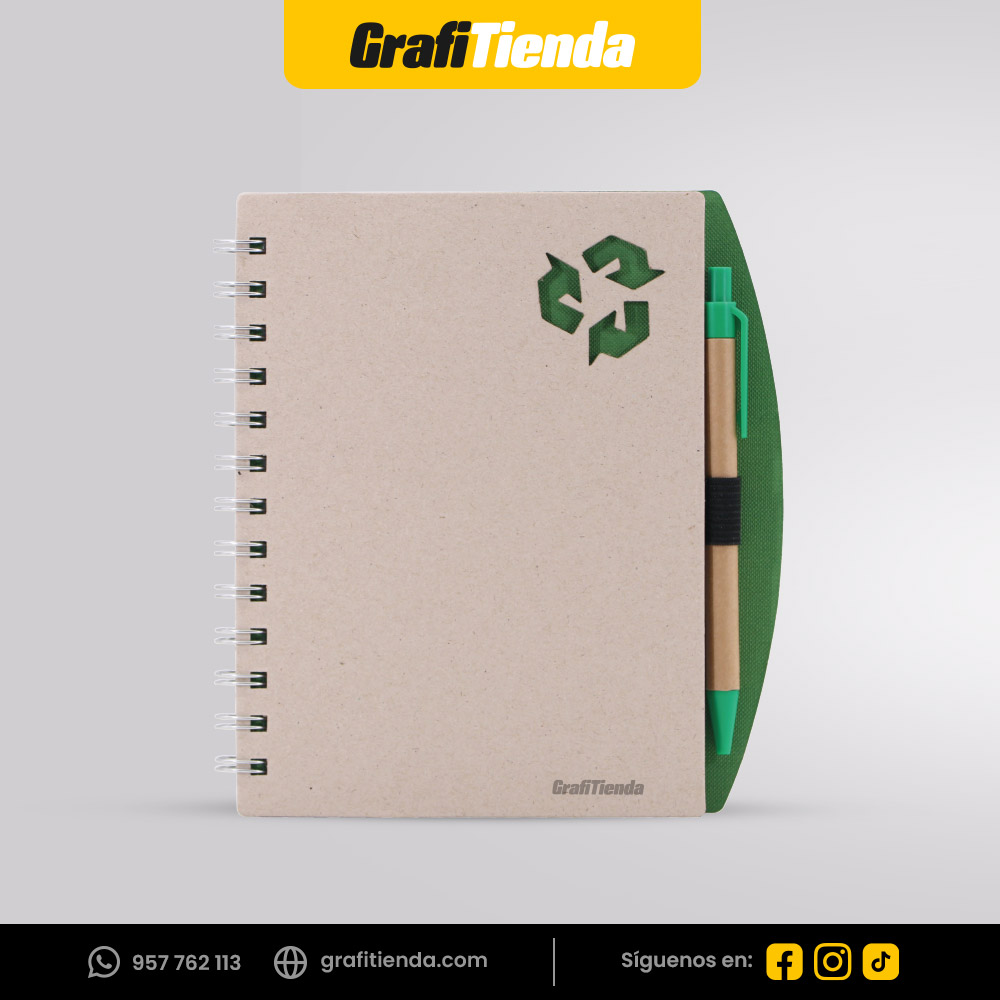 Libreta Ecológica con lapicero