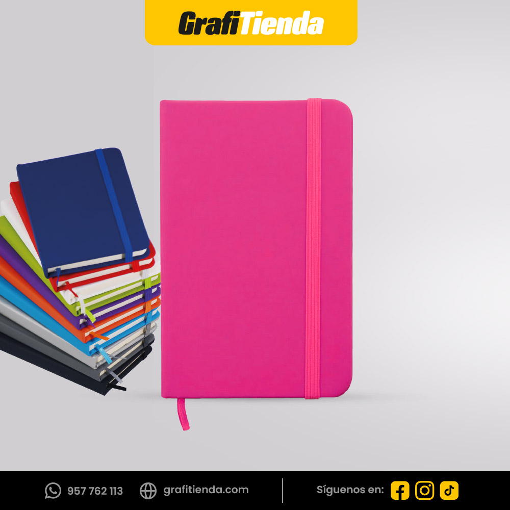 Libreta ecológica cubierta de lino