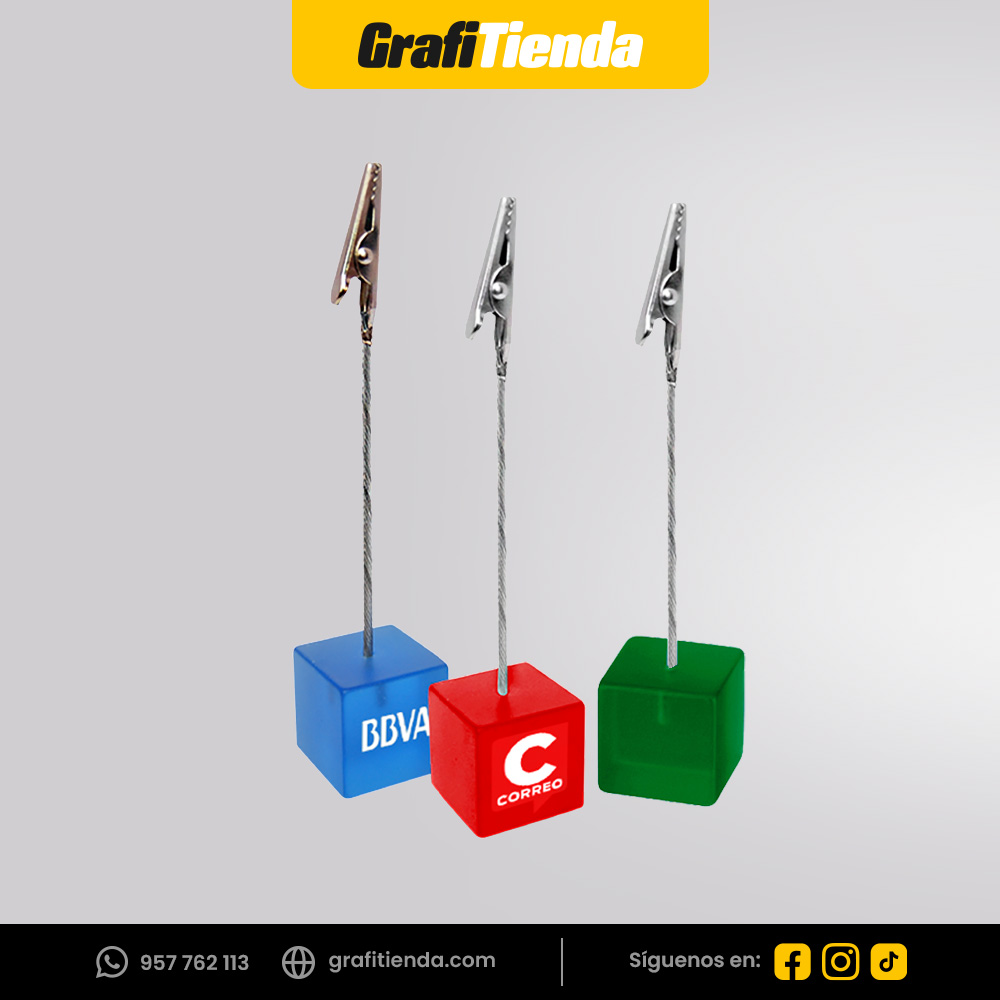 Memoclip cubo