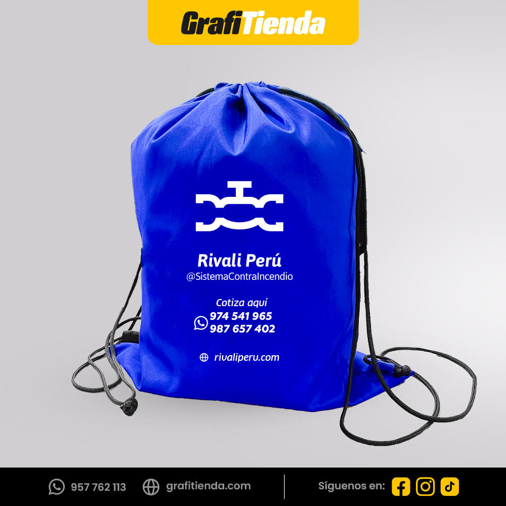 Mochila deportiva taslan