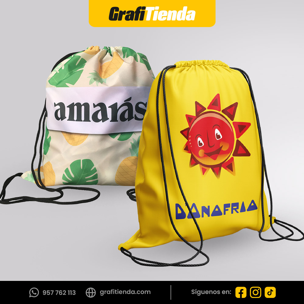 Mochila taslan 40 X 30