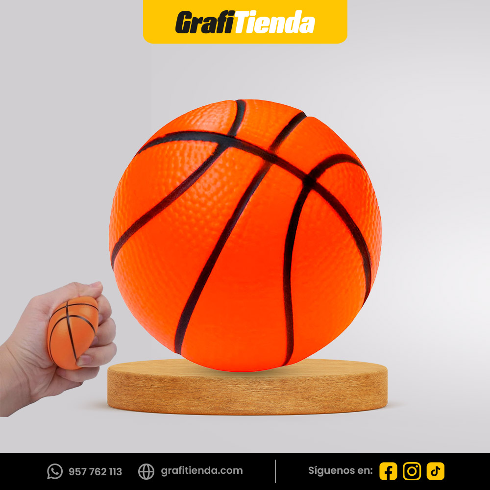 Pelota de Básquet Antiestrés