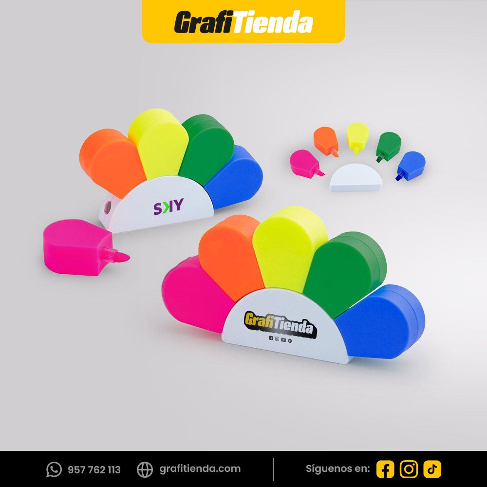 Resaltador media Flor