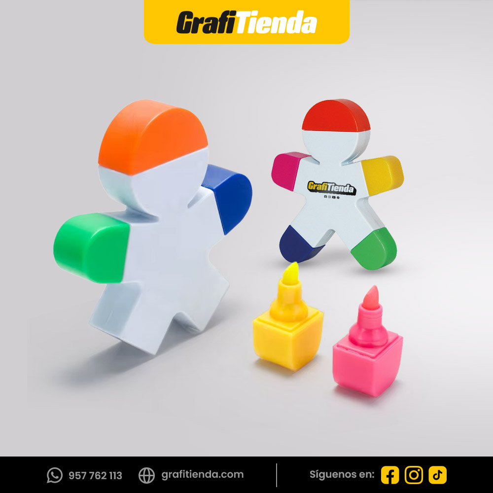 Resaltador muñequito