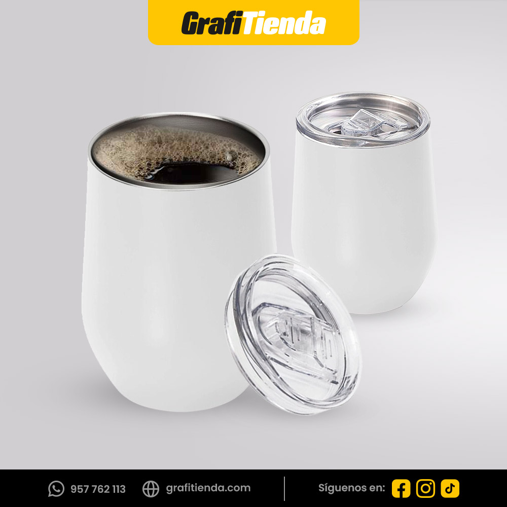 Mug thermo 320 ml blanco