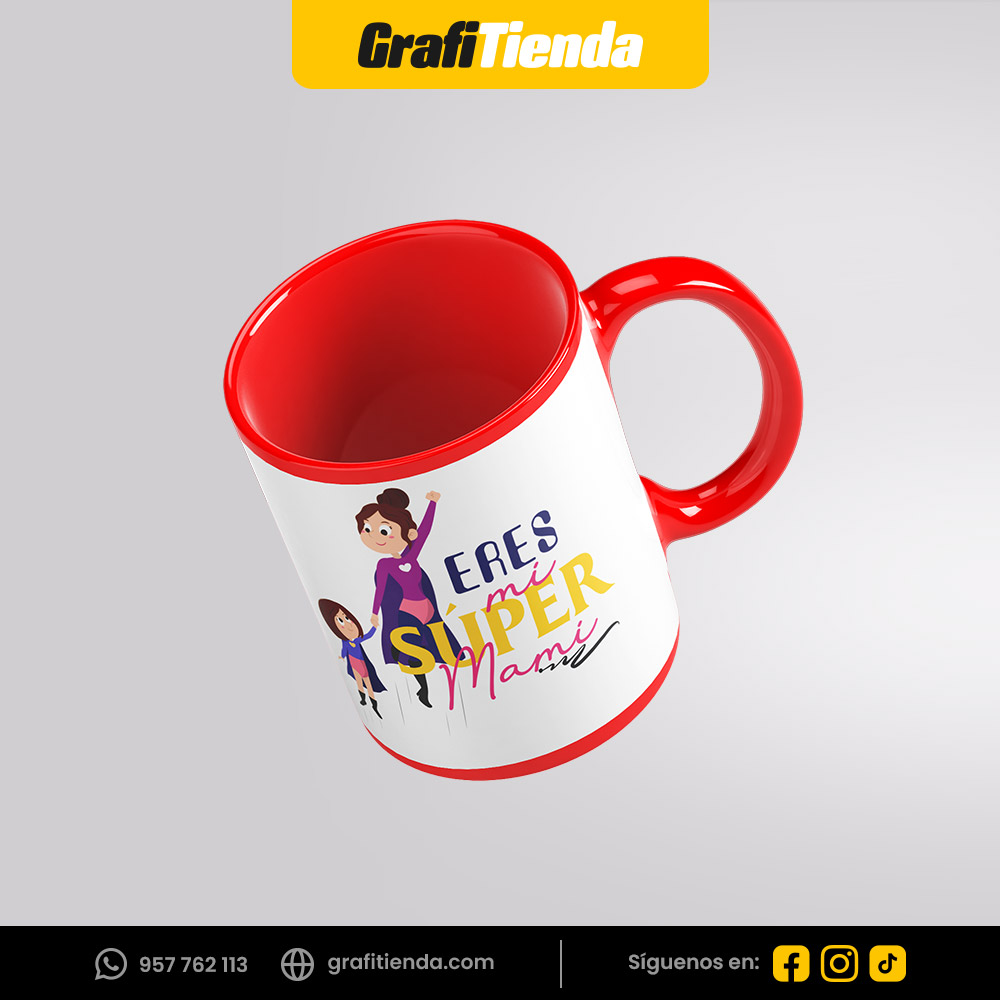 Tazas publicitaria de colores