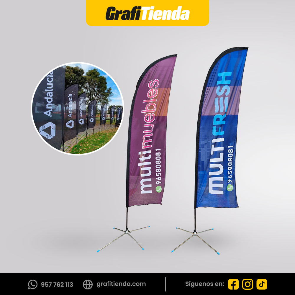 Banderola slim traslúcida